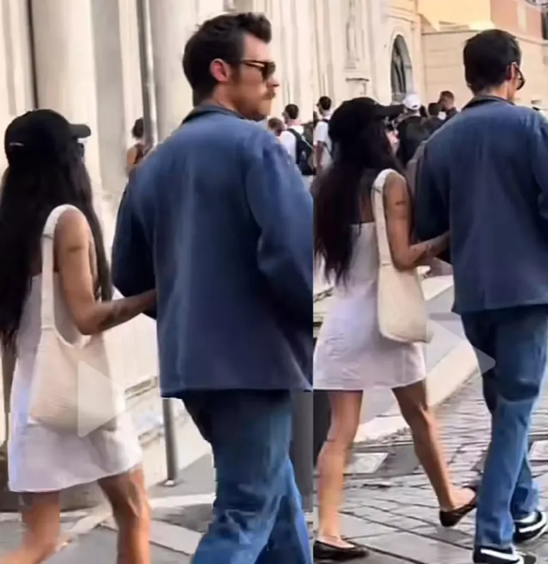 Romada əl-ələ görüntüləndilər