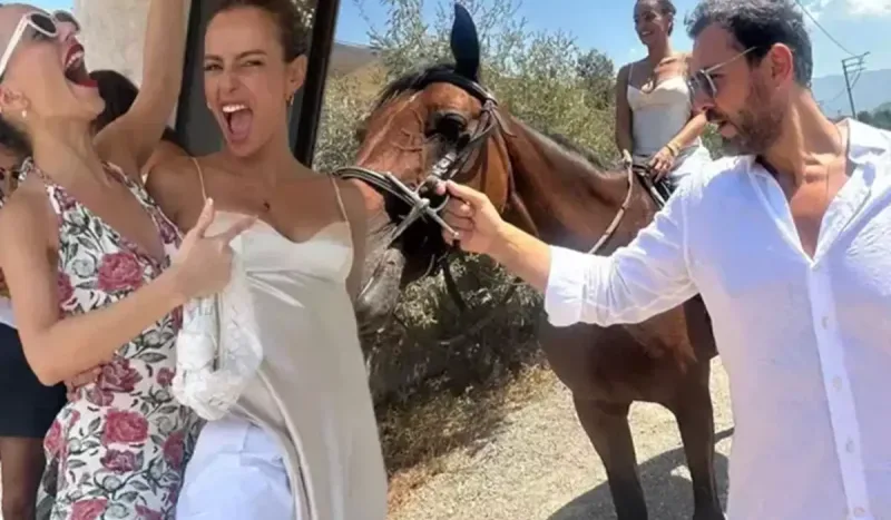 4 aylıq hamilə olan aktrisanın toyudur