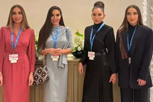 Arzu və Alena Əliyevalardan təbrik - Fotolar