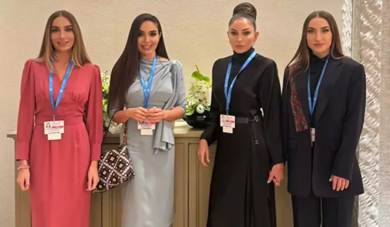 Arzu və Alena Əliyevalardan təbrik - Fotolar