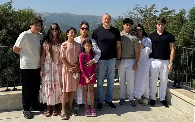 Prezident ailəsinin yeni - Fotosu