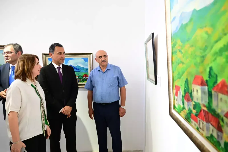 Laçında Yusif Mirzənin “31 il sonra” sərgisi açılıb