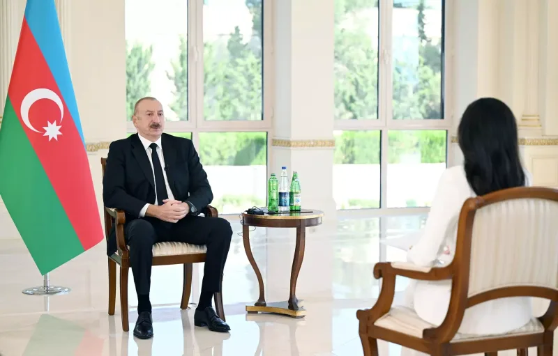 İlham Əliyev “Əl-Ərəbiyyə” kanalına müsahibə verib