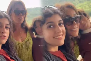 Lalə Məmmədova qızları ilə