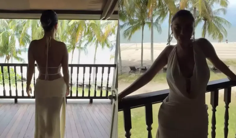 Ayseldən iddialı tətil paylaşımı