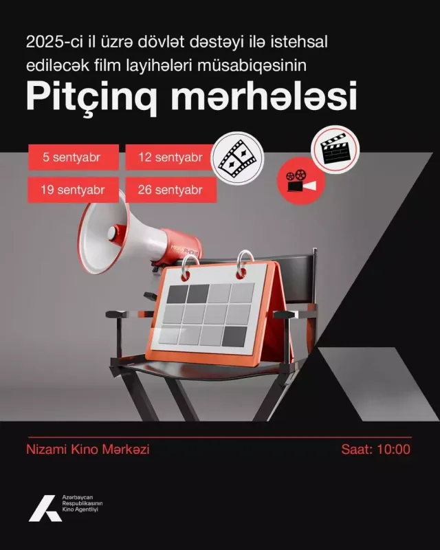 Film layihələrinin pitçinq mərhələsinə start verilir