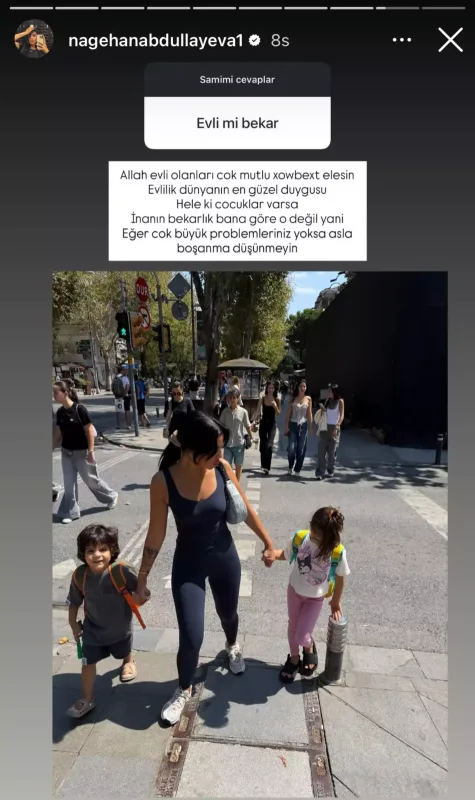 “Ailə olaraq heç nə itirməmişik”