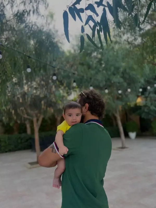 Hidayət Heydərov oğlu ilə