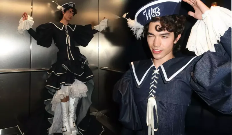 Ödül gecəsinə tərzi ilə damğa vurdu