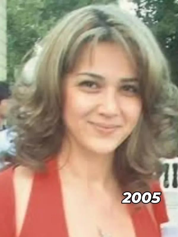 Mehriban Zəki 20 il əvvəl - Foto