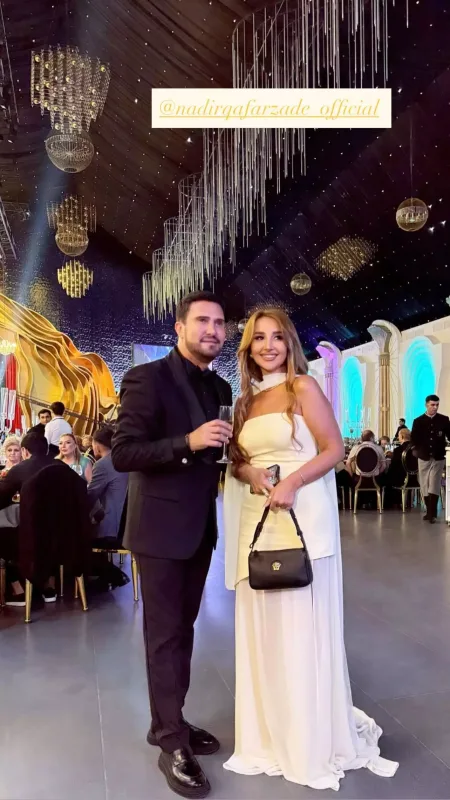 Nadirin oğlunun toyundan yeni görüntülər