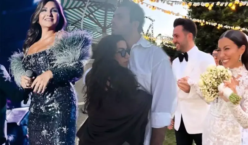 Sibel Candan gəlininə təbrik