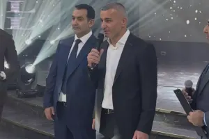 Qurban Qurbanovun oğluna təbriki!