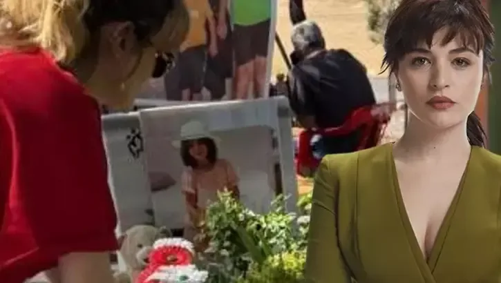 Narinin məzarında göz yaşı tökdü