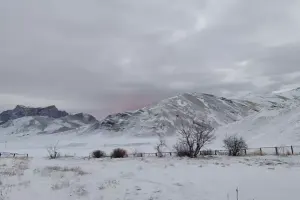 Şahdağa qar yağıb - Faktiki hava