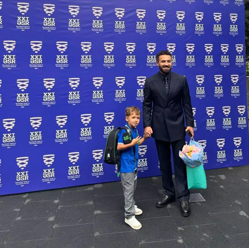 Zamiqin oğlu birinci sinfə başladı