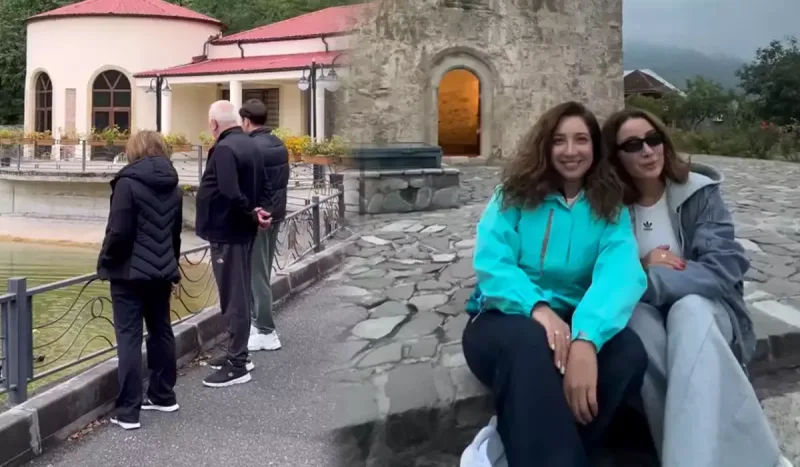 Günay ailəsi ilə Şəkidə!