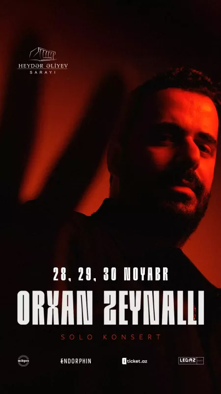 Orxan 3 günlük konsertə hazırlaşır!