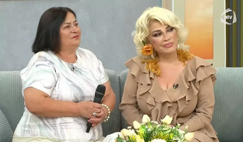 Mətanət eks-ərinin xanımı ilə efirdə