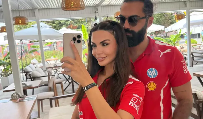 Şəfəqdən nişanlısı ilə paylaşım