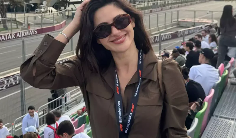 Nəsrinin “Formula 1” paylaşımları