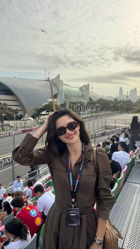 Nəsrinin “Formula 1” paylaşımları