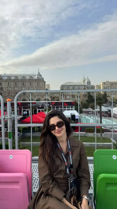 Nəsrinin “Formula 1” paylaşımları