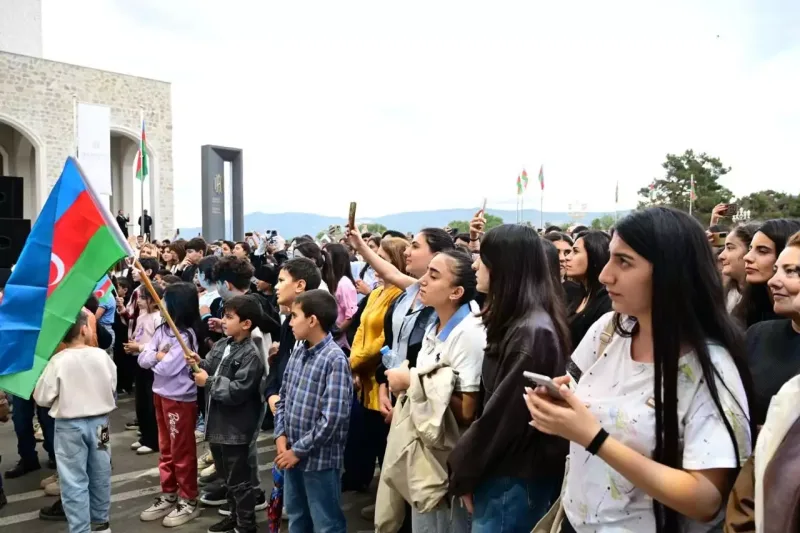 Xankəndidə ilk Şəhər Günü geniş konsert proqramı və atəşfəşanlıqla başa çatıb