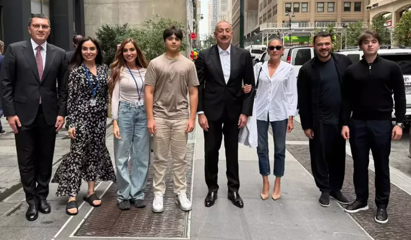 Leyla Əliyeva Nyu-Yorkdan ailəvi fotolarını paylaşdı