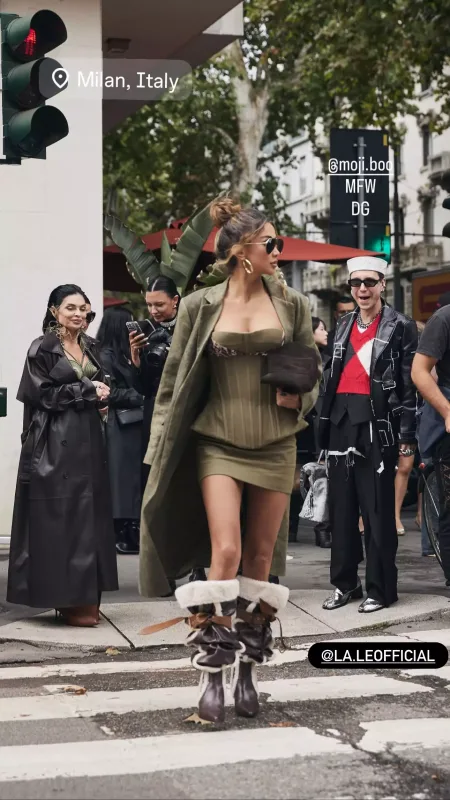 Azərbaycanlı bloger Milan Moda Həftəsində