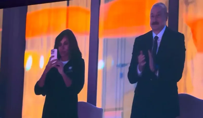 Mehriban xanım onları çəkdi