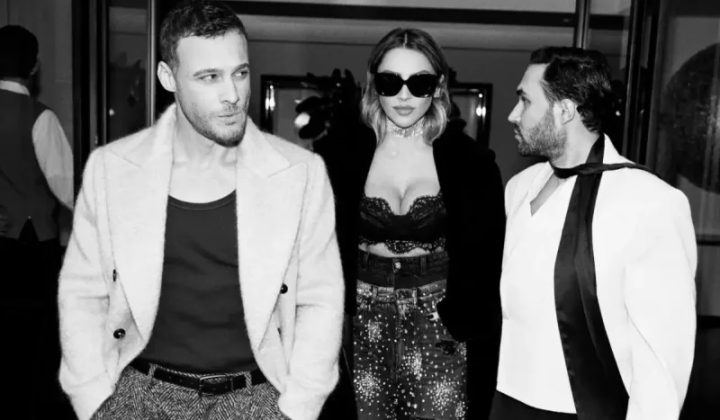 Hadiseylə Kerem Milan Moda Həftəsində