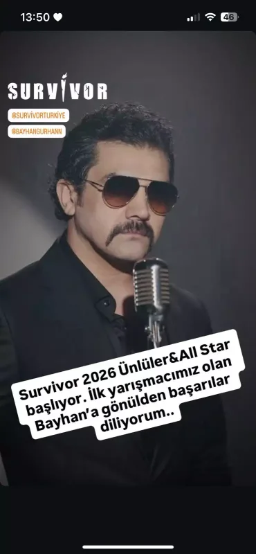 “Survivor 2026”nın ilk iştirakçısı bəlli olub