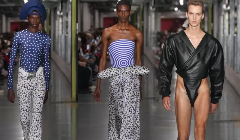 Qeyri-adi dəfilə...