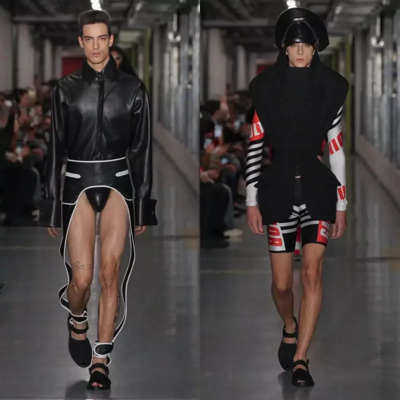 Qeyri-adi dəfilə...