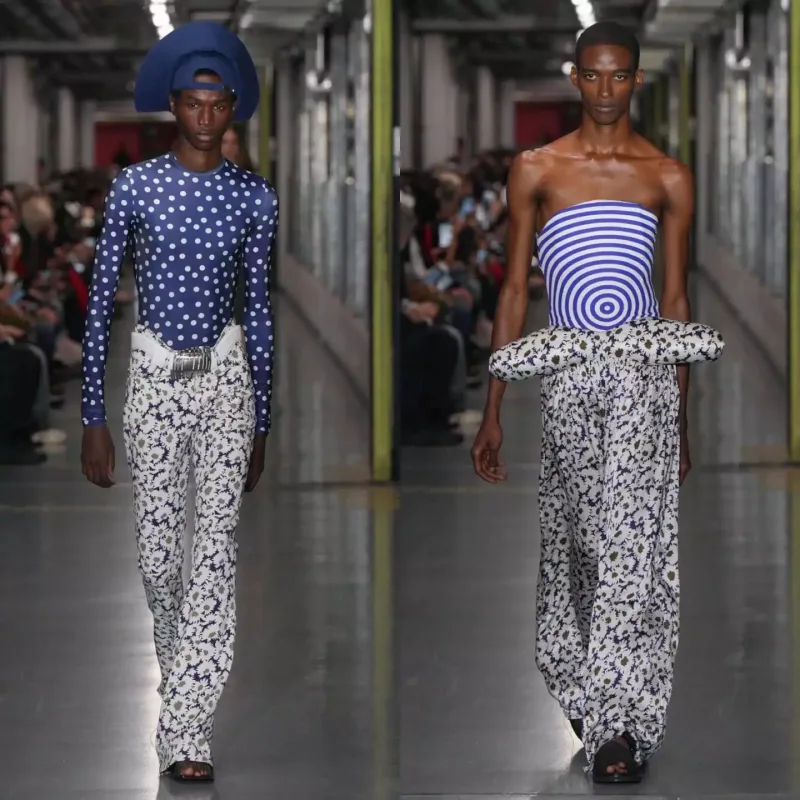 Qeyri-adi dəfilə...