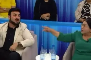 Efirdə gərgin anlar!