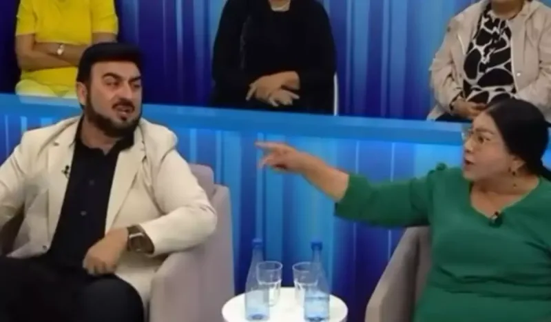 Efirdə gərgin anlar!