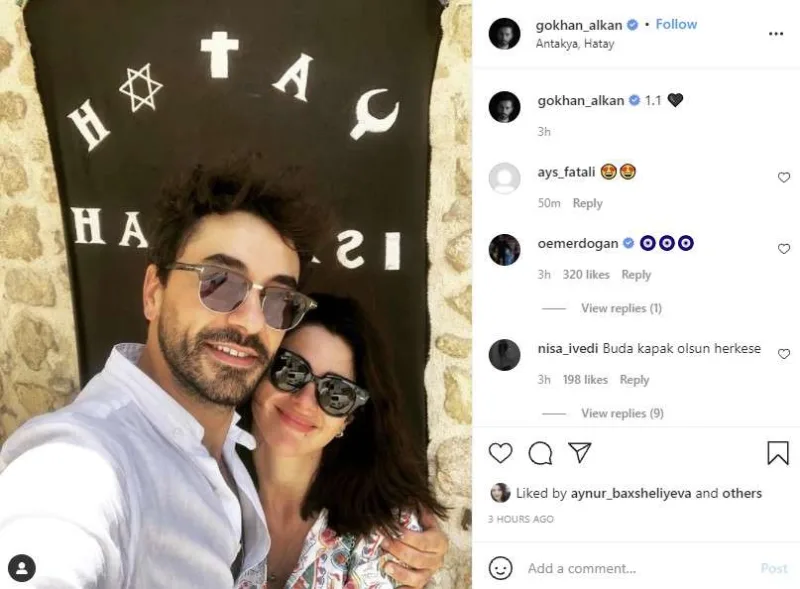 Ayrılmadıqlarını belə sübut etdilər