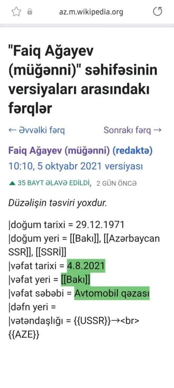 Faiq Ağayevi “öldürdülər”
