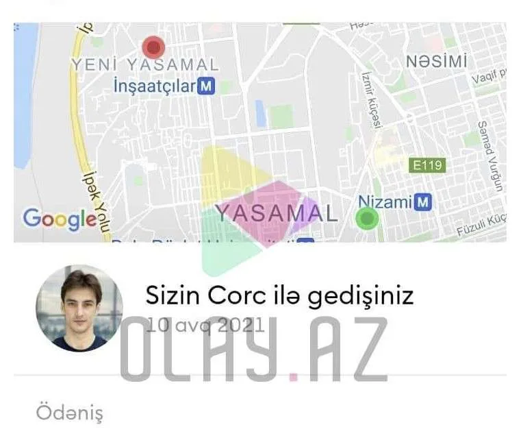 Rozanın oğlu taksi sürücülüyünə başladı