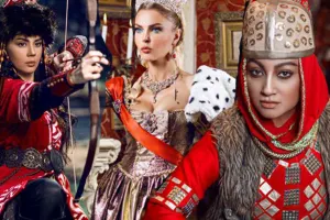 Məşhurlarımız tarixi qadın obrazlarında...