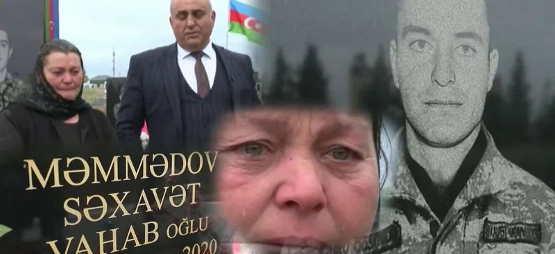 Əməkdar artist şəhidin məzarında muğam oxudu