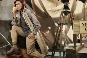 77 yaşlı Nebahat Çehredən fotosessiya