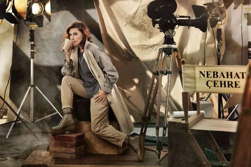 77 yaşlı Nebahat Çehredən fotosessiya