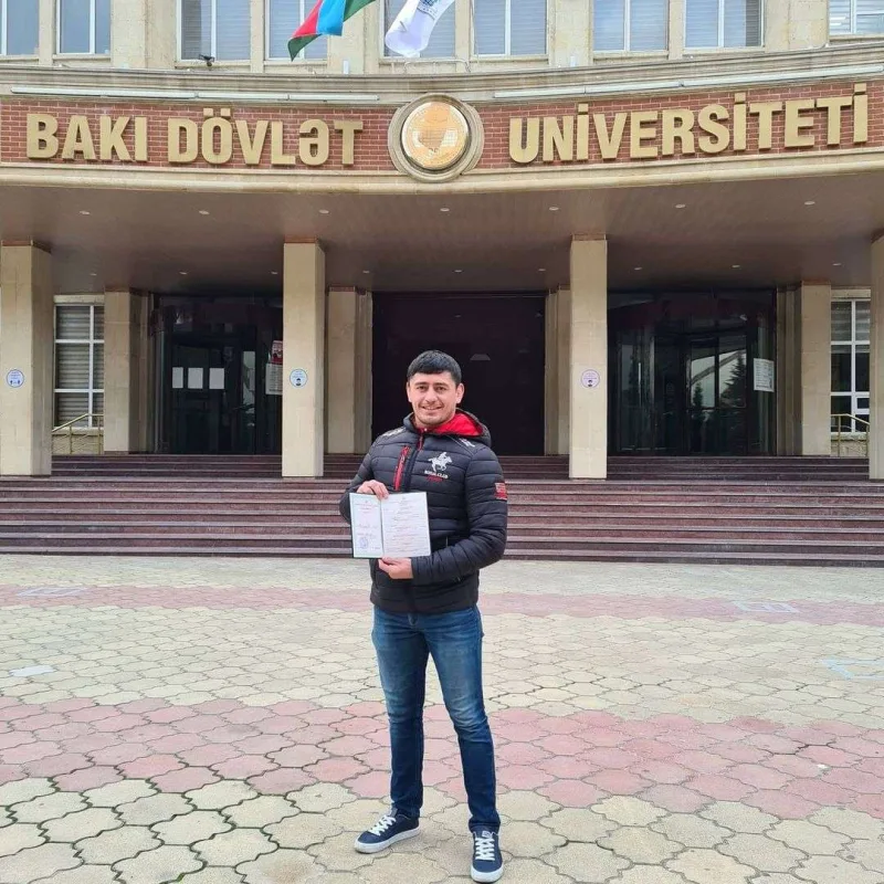 Rəsul Çunayev üçüncü dəfə ali təhsil alacaq