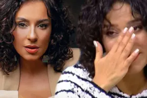 Tünzalə canlı efirdə ağladı- VİDEO