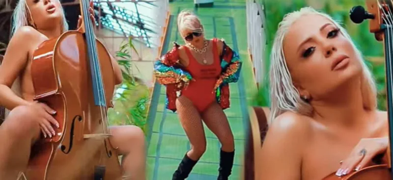 Səidə yeni klipi üçün soyundu – VİDEO