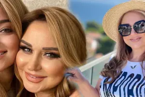 Doğum günü olan Mələkxanıma qızından təbrik