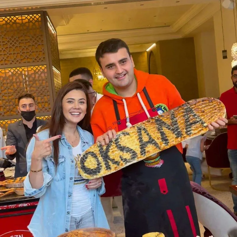 Oksana CZN Burakla bir arada